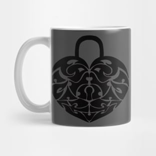 Heart lock Mug
